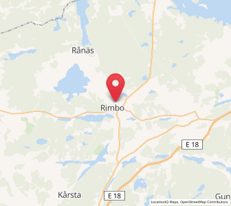 Map of Rimbo, Stockholm