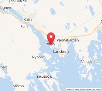Map of Risögrund, Norrbotten