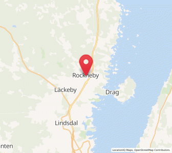Map of Rockneby, Kalmar