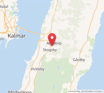 Map of Skogsby, Kalmar