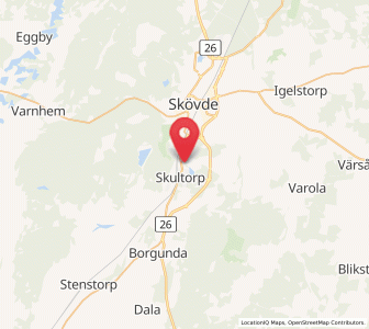 Map of Skultorp, Västra Götaland