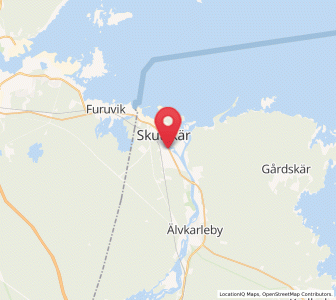 Map of Skutskär, Uppsala