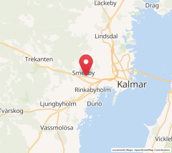 Map of Smedby, Kalmar