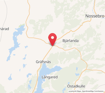 Map of Sollebrunn, Västra Götaland