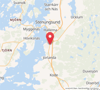 Map of Stora Höga, Västra Götaland