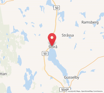 Map of Storå, Örebro