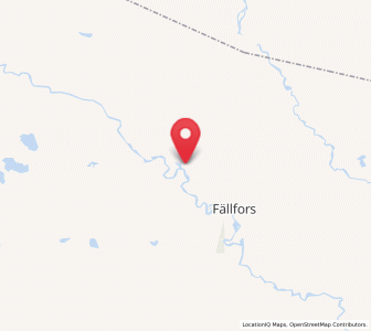 Map of Storvik, Västerbotten