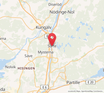 Map of Surte, Västra Götaland