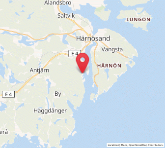 Map of Svartvik, Västernorrland