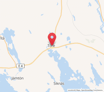 Map of Töre, Norrbotten