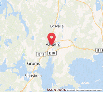 Map of Vålberg, Värmland