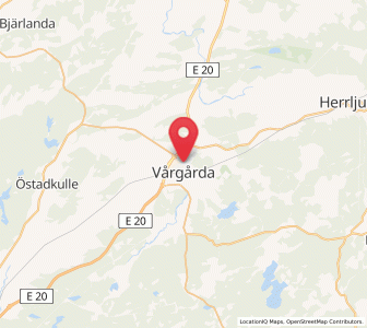 Map of Vårgårda, Västra Götaland