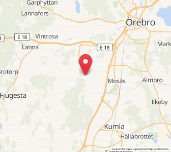 Map of Velanda, Örebro