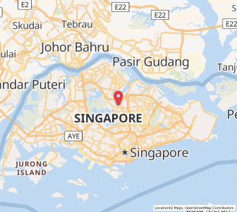 Map of Ang Mo Kio New Town, North-East Region