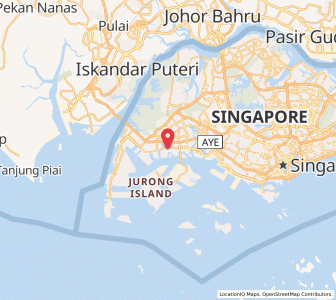 Map of Boon Lay, West Region