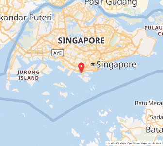 Map of HarbourFront, Central Region