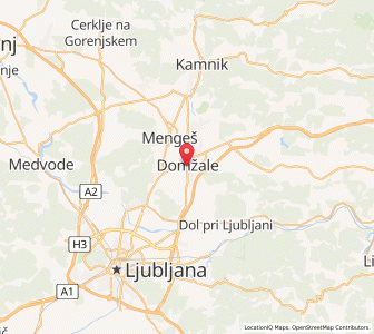 Map of Domžale, Domžale