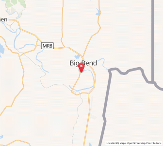 Map of Big Bend, Lubombo