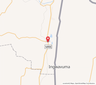 Map of Nsoko, Lubombo