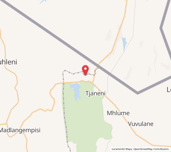 Map of Thunzini, Lubombo