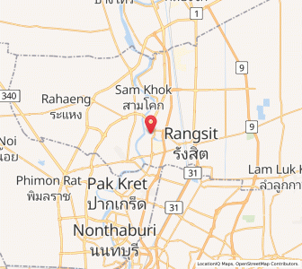 Map of Ban Bang Kadi Pathum Thani, Phra Nakhon Si Ayutthaya