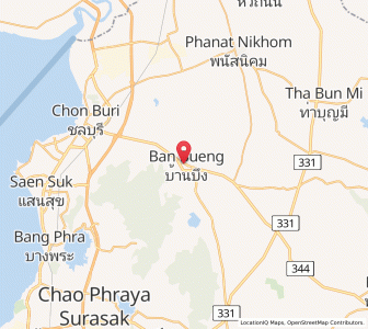 Map of Ban Bueng, Chon Buri