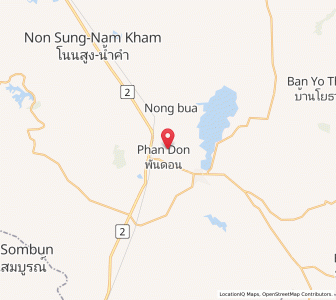 Map of Ban Phan Don, Udon Thani