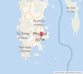 Map of Ban Talat Yai, Phuket