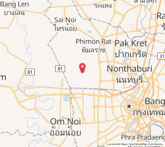 Map of Bang Yai, Nonthaburi