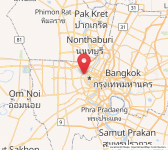 Map of Bangkok Noi, Bangkok