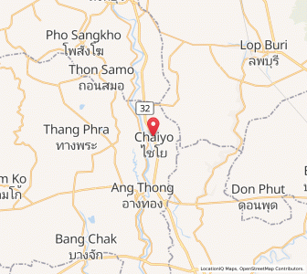 Map of Chaiyo, Ang Thong