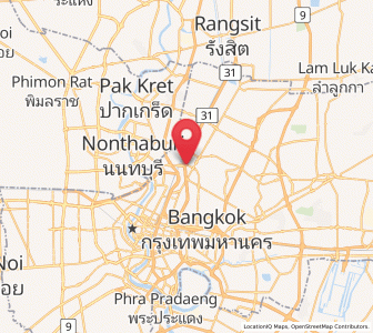 Map of Chatuchak, Bangkok