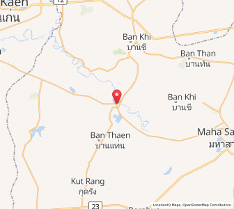 Map of Kosum Phisai, Maha Sarakham