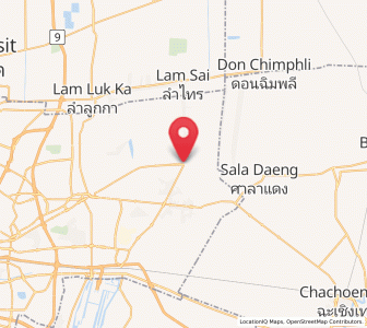Map of Nong Chok, Bangkok