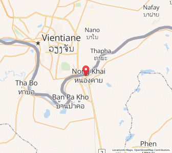 Map of Nong Khai, Nong Khai