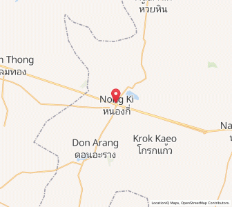 Map of Nong Ki, Buriram
