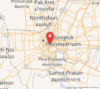 Map of Pathum Wan, Bangkok