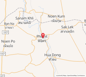 Map of Phichit, Phichit