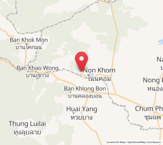 Map of Phu Pha Man, Khon Kaen