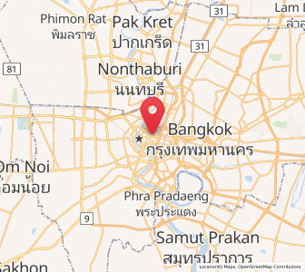 Map of Pom Prap Sattru Phai, Bangkok