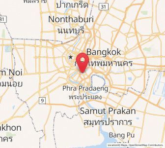 Map of Sathon, Bangkok