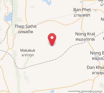 Map of Thepharak, Nakhon Ratchasima