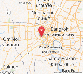 Map of Thon Buri, Bangkok