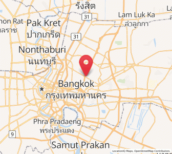 Map of Wang Thonglang, Bangkok