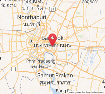Map of Watthana, Bangkok