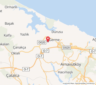 Map of Boyalık, Istanbul