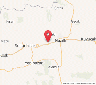 Map of İsabeyli, Aydın