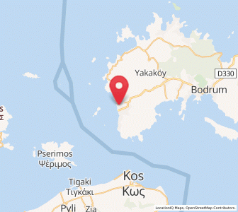 Map of Karatoprak, Muğla