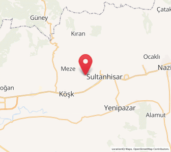 Map of Salavatlı, Aydın