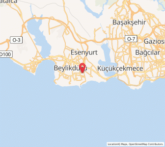 Map of Yakuplu, Istanbul